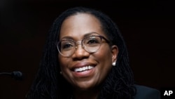 FILE - Ketanji Brown Jackson, now a federal appeals court judge, is a potential Supreme Court nominee.