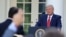 Tổng thống Trump trong cuộc họp báo hôm 14/7.