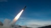 FILE - U.S. Army soldiers conduct live fire testing of an ATACMS (Army Tactical Missile System) at White Sands Missile Range, New Mexico, Dec. 14, 2021. (John Hamilton/U.S. Army via AP)