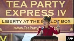 Một trong những gương mặt của đảng Cộng Hòa nổi bật nhất trong cuộc vận động tranh cử năm nay là cựu thống đốc bang Alaska bà Sarah Pailin