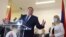 Milorad Dodik i Željka Cvijanović tokom konferencije za novinare u Istočnom Sarajevu.