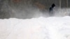 Lluvias empapan el sur de EE.UU. y la nieve cubre el norte