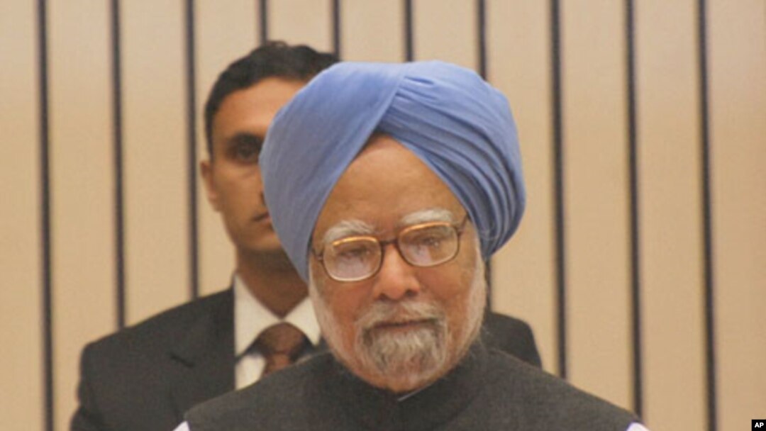 India Prime Min. Manmohan Singh addressing Delhi Sustainable Development Summit, in New Delhi, India, 05 Feb 2010