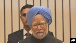 India Prime Min. Manmohan Singh addressing Delhi Sustainable Development Summit, in New Delhi, India, 05 Feb 2010