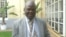 Zimbabwe has two senators representing the country's disabled in parliament: Senator Nyamayabo Mashavakure, standing outside the Senate chamber.