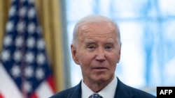 Presiden AS Joe Biden berbicara dalam sebuah acara di Kantor Oval di Gedung Putih, Washington, DC, pada 3 Januari 2025. (Foto: AFP/Chris Kleponis)