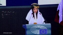 Yazidi Woman Profiled by VOA Accepts EU's Human Rights Award