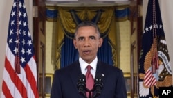 Le président Barack Obama lors de son discours à la nation sur sa stratégie pour lutter contre le terrorisme (Reuters)