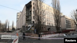 Будівля готелю "Алфавіто", де перебував японський кореспондент Ватару Секіта під час обстрілу Києва 