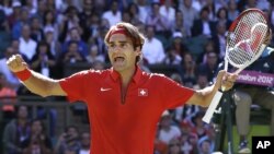 Petenis Roger Federer dari Swiss siap merebut kembali gelar di AS Terbuka (Foto: AP)