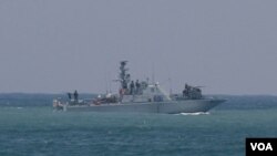 Patroli kapal Angkatan Laut Israel dekat pelabuhan Ashdod, Israel (foto: dok).