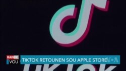 Aplikasyon TIKTOK La Retounen Sou Apple Store