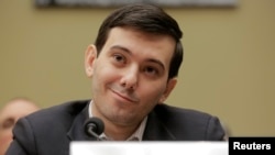 Martin Shkreli smiles during a House hearing on Capitol Hill in Washington February 4, 2016. (Reuters)