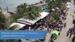 Migrantes venezolanos atrapados en Necoclí decidieron quedarse en Colombia