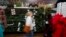 FILE - Holiday decorations are displayed at Blackhawk Hardware on Wednesday, Nov. 1, 2023, in Charlotte, North Carolina. 