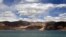 This photo taken on Sept. 14, 2018, shows a general view of the Pangong Lake in Leh district of Union territory of Ladakh bordering India and China.