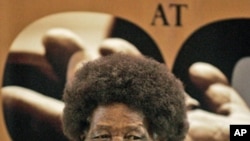 South Africa's anti-apartheid struggle icon Albertina Sisulu (2008 file photo)