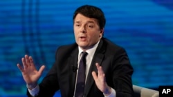 Matteo Renzi, Milan, Italie, le 26 février 2017.