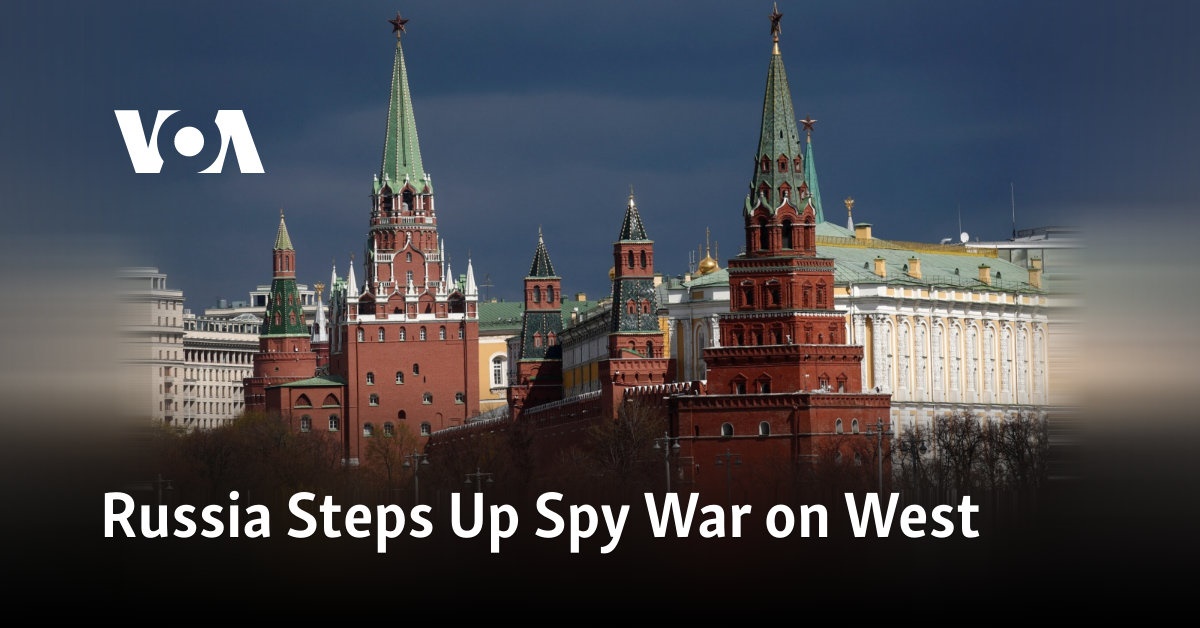 Russia Steps Up Spy War on West