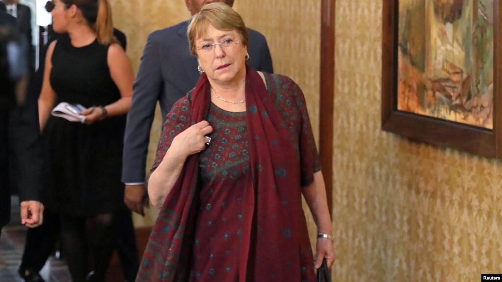 ​​​En su visita que comenzó el miércoles y culmina el viernes, Bachelet tiene previsto reunirse con funcionarios de los gobiernos paralelos que rigen Venezuela.