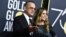 Tom Hanks y su esposa Rita Wilson llegan a la 75.a entrega anual de los Golden Globe Awards en el Beverly Hilton Hotel el domingo 7 de enero de 2018 en Beverly Hills, California (Foto de Jordan Strauss / Invision / AP).
