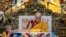 FILE - Tibetan spiritual leader the Dalai Lama sits on his ceremonial chair after he arrived at the Tsuglakhang temple to give a sermon at the request of a Buddhist group from Taiwan in Dharamshala, India, Sept. 30, 2024.