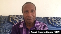 Samory Ngaradoumbé, secrétaire général de l'Association des Éditeurs de la Presse Privée du Tchad (AEPT). (VOA/ André Kodmadjingar)