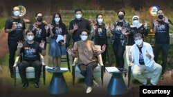 Para pendukung film pendek 