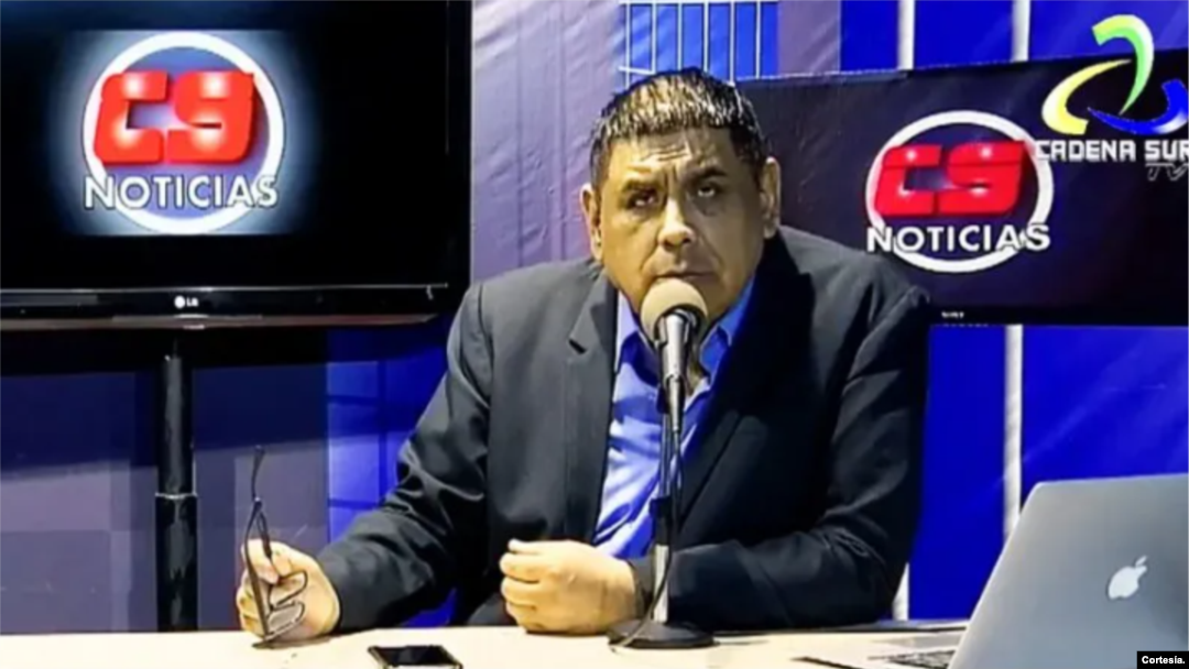 El periodista peruano Gastón Medina Sotomayor fue asesinado este lunes 20 de enero en la ciudad de Ica, en el suroeste de Perú, organismos de protección de la prensa piden justicia y protección para los periodistas. [Foto: Cortesía Cadena Sur TV, a través de SIP]