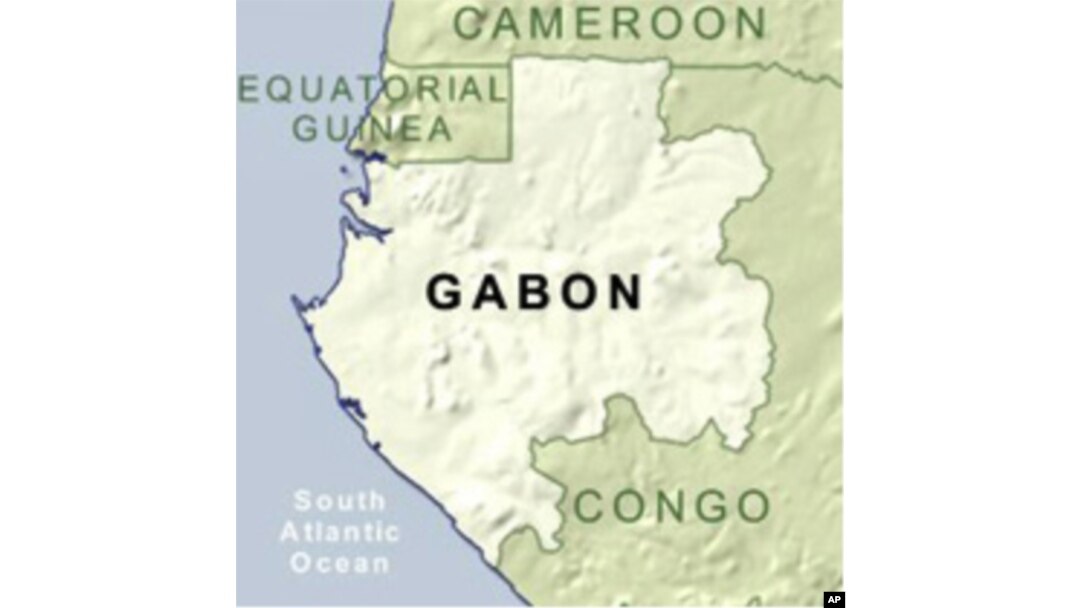 Map of Gabon