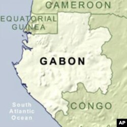 Map of Gabon