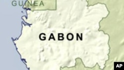 Map of Gabon