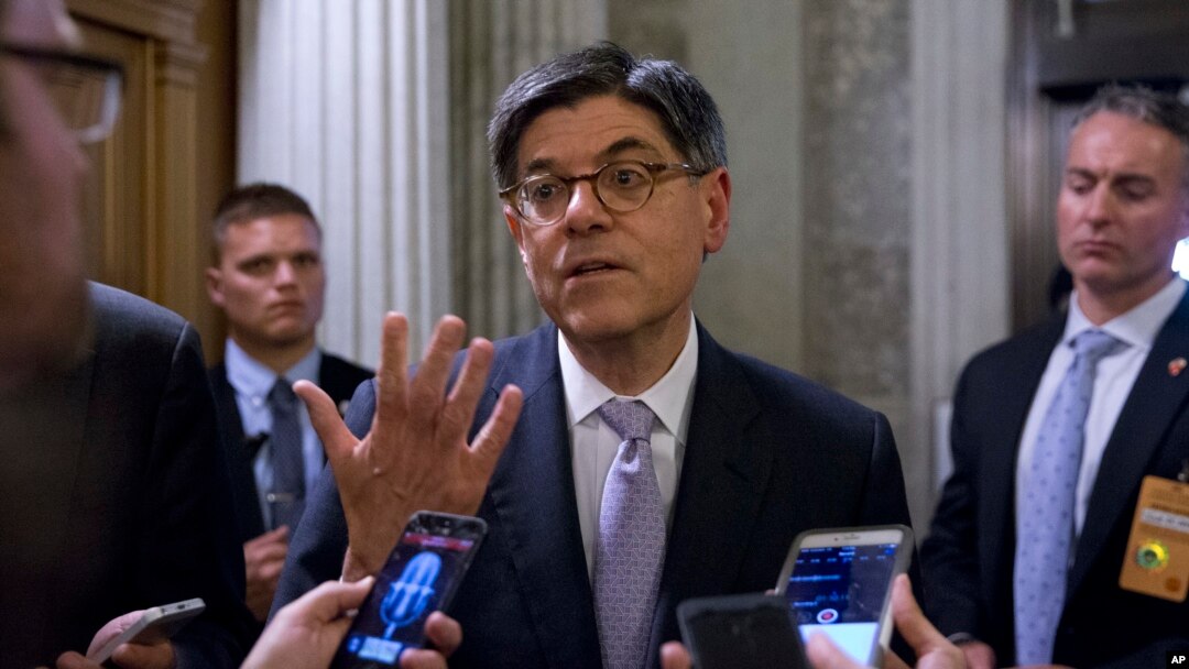Menteri Keuangan AS Jacob Lew (Foto: dok.)