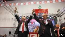 Kemal Kilicdaroglu û Muharrem Înce