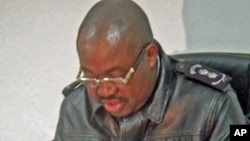 Comandante da polícia do Namibe, Antonio Kandela