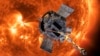 FILE - This image made available by NASA shows an artist's rendering of the Parker Solar Probe approaching the Sun. The probe made history on Tuesday, flying closer to the sun than any other spacecraft. (Johns Hopkins APL/NASA)