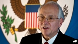 FILE - Donald Booth, U.S. special envoy to South Sudan.