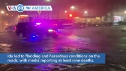 VOA60 America - At Least 9 Killed Following Flooding in New York City, Newark, New Jersey