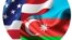 ABŞ və Azərbaycan bayraqları 