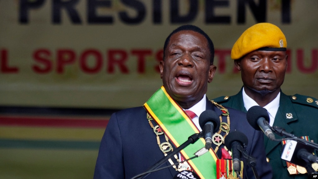 Billedresultat for zimbabwe new president