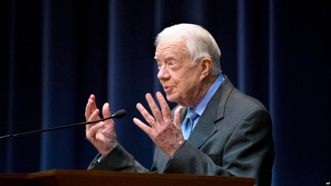 Mantan Presiden Amerika Jimmy Carter (Foto: dok).