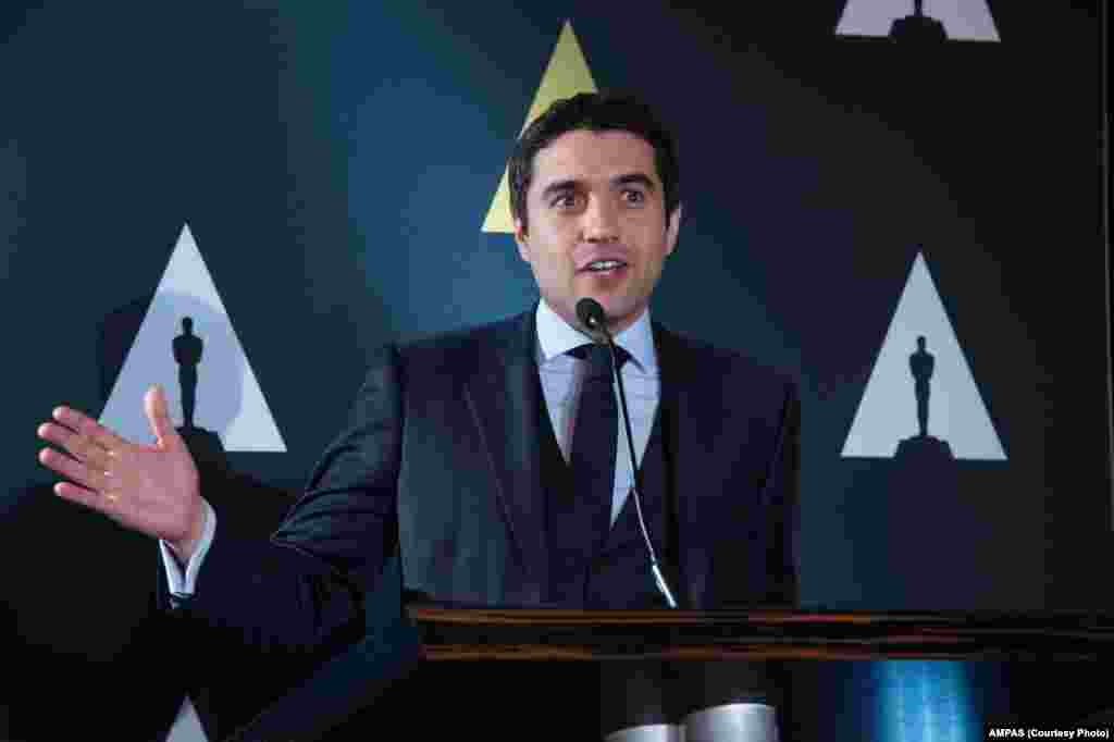 Foreign Language Film Award nominee Naji Abu Nowar, “Theeb” at the reception for the Foreign Language Film Award category for the 88th Oscars® on February 26, 2016.
