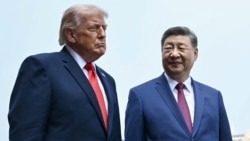 唐纳德·特朗普总统与中国国家主席习近平共同参观了北京的天坛。(2026年5月14日)