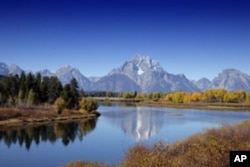 One of the most beautiful national park views, seen by fewer visitors this year, is of the Teton Range from the flat valley in Grand Teton National Park.