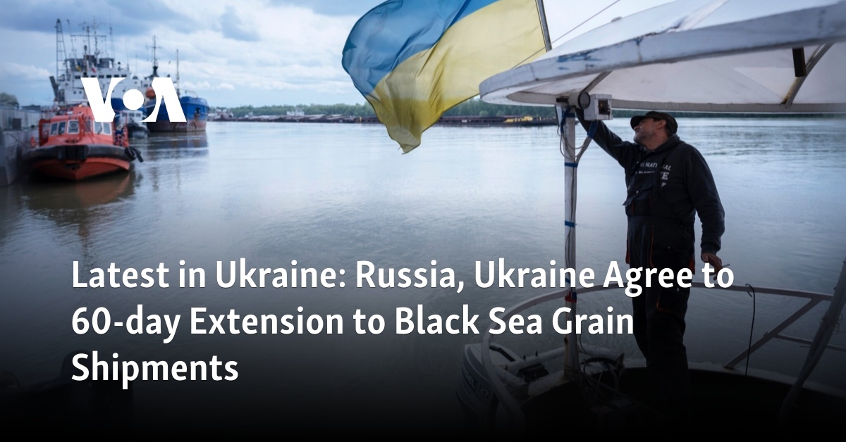 Latest In Ukraine: Russia, Ukraine Agree To 60-Day Extension To Black ...