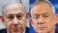 Israeli Prime Minister Benjamin Netanyahu, left, and former military chief Benny Gantz, failed to reach a power-sharing deal.