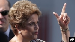 Presiden Brazil, Dilma Rousseff dituduh memanipulasi angka-angka untuk membuat defisit anggaran negara lebih rendah daripada yang sebenarnya (foto: dok).