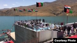 FILE - Preparations for the inauguration of the Salma Dam, referred to as the Afghanistan India Friendship Dam, are seen in this June 4, 2016, photo. (Courtsey photo by bjp.org)
