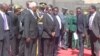 President Mugabe At Heroes Acre
