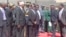 President Mugabe At Heroes Acre